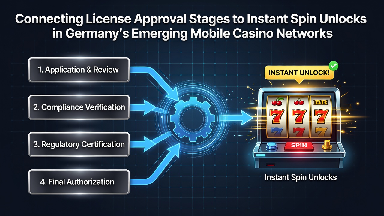 Visualisierung der Lizenzgenehmigungsprozesse und deren Einfluss auf mobile Casino-Funktionen in Deutschland
