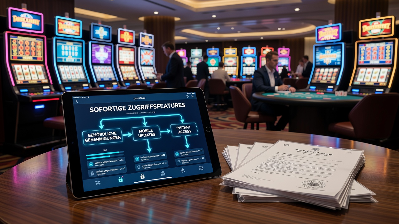 Mobile Schnittstellenaktualisierungen in regulierten deutschen Casino-Apps nach behördlichen Genehmigungen