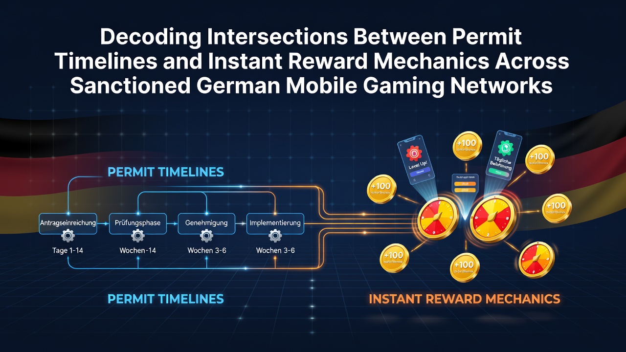 Illustration der regulatorischen Zeitpläne und Belohnungsmechanismen in deutschen mobilen Gaming-Netzwerken