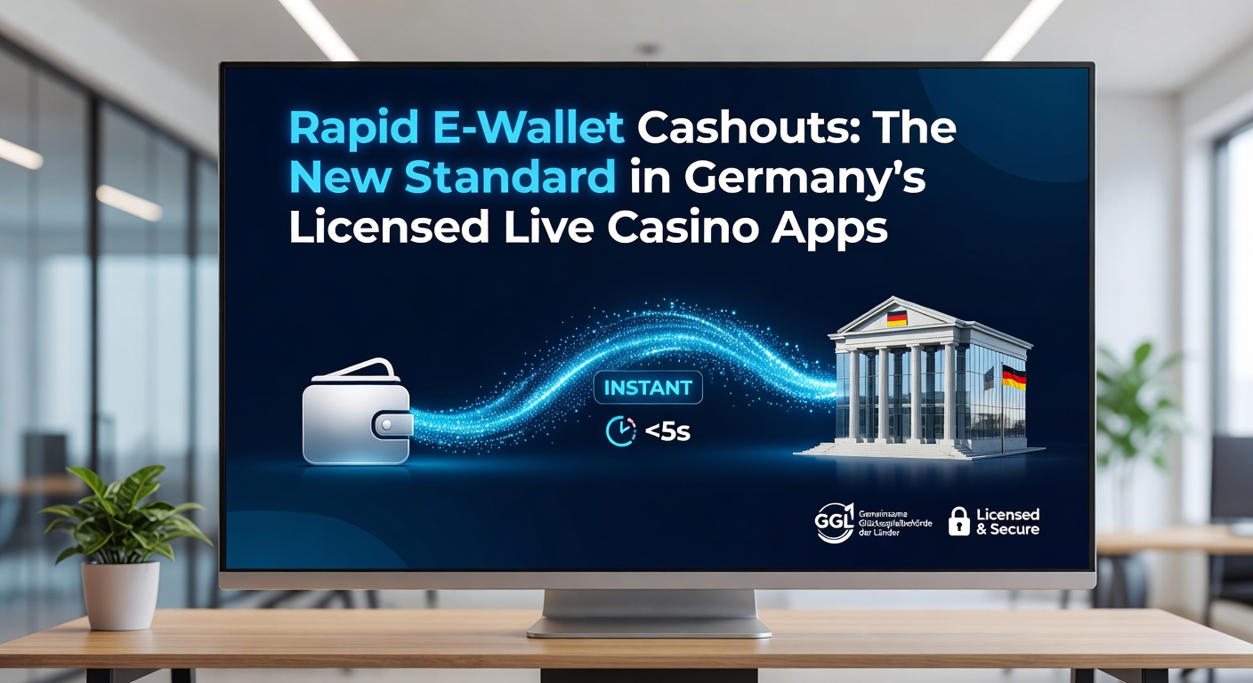 Grafik zeigt eine smarte Uhr mit E-Wallet-Symbolen und Blitzpfeilen, die ultraschnelle Transaktionen in einem Live-Casino-App-Umfeld symbolisieren